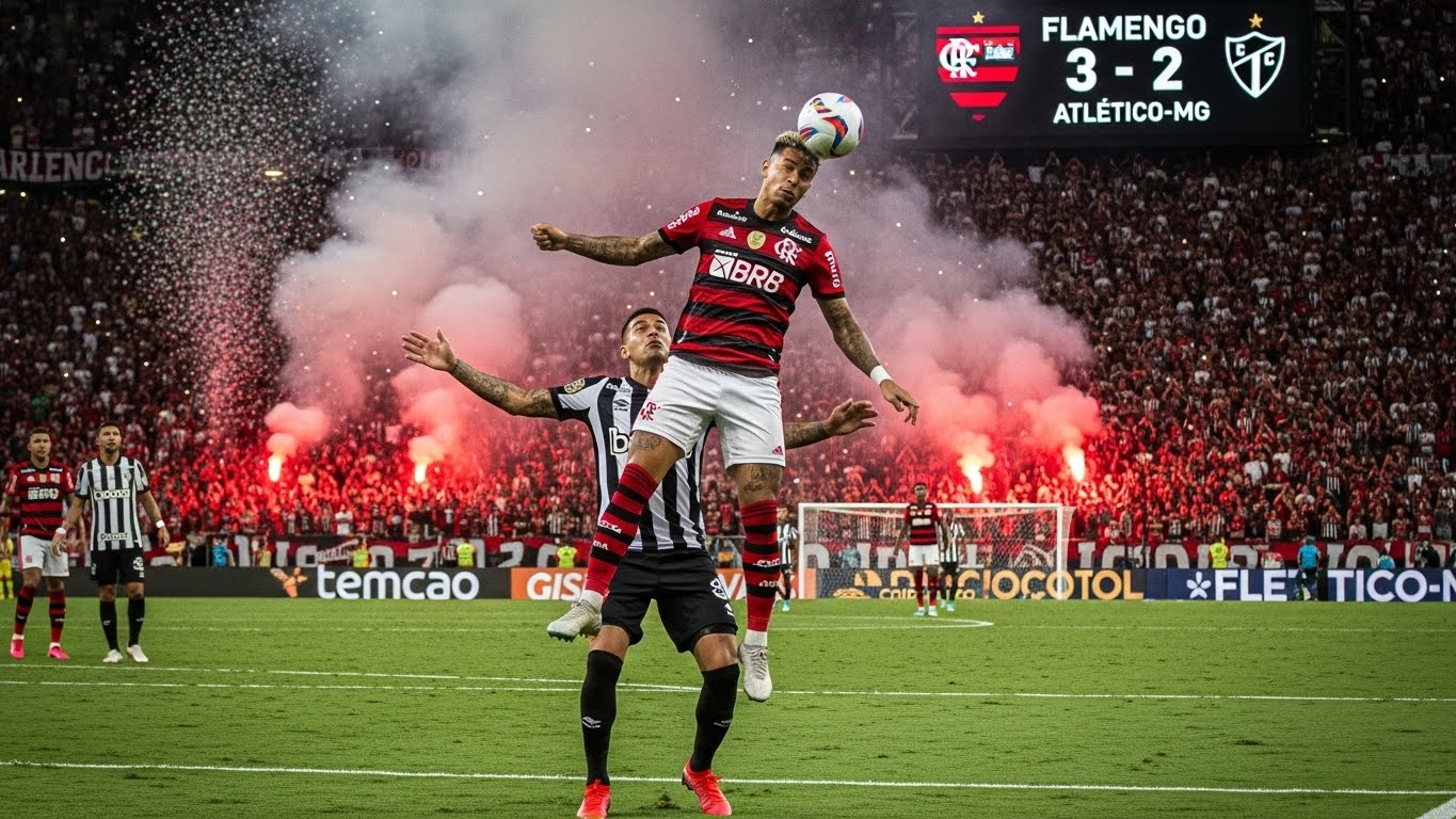 Flamengo vs Atlético-MG: Reviva a Virada Histórica e os Gols que Marcaram Época