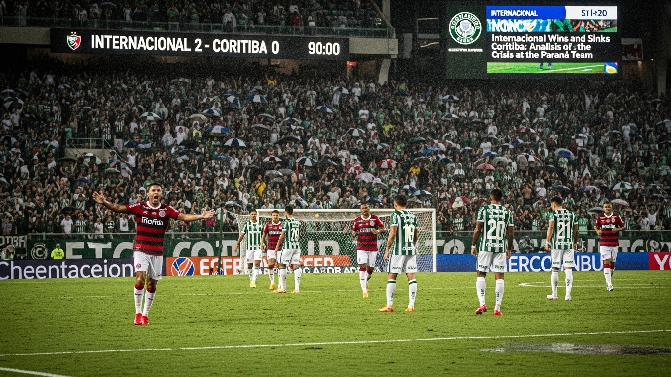 Internacional Vence e Afunda o Coritiba: Análise da Crise do Time Paranaense