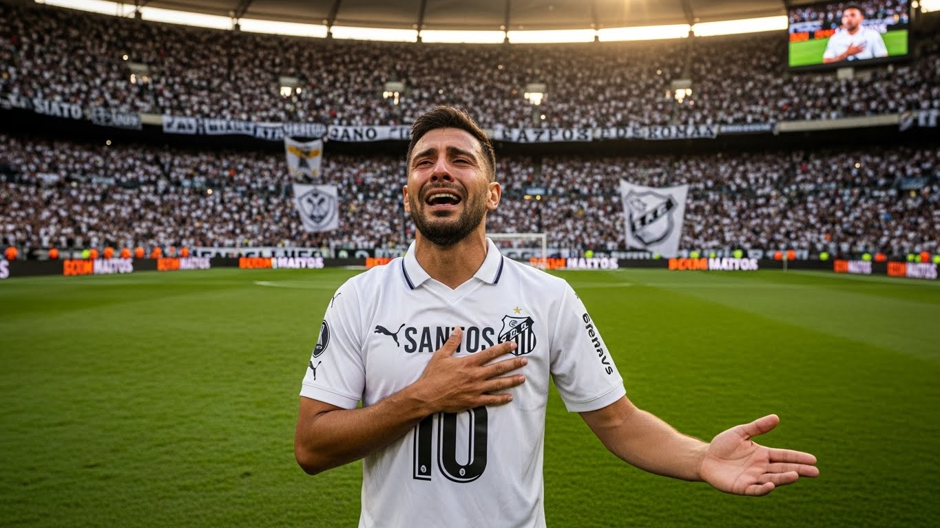 Neymar e Santos: A Emoção do Craque ao Se Declarar ao Clube