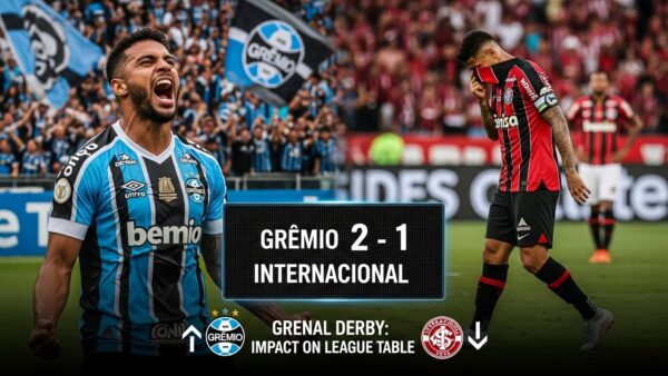 Grêmio Supera Internacional no Grenal: Análise do Resultado e Impactos na Tabela de Classificação