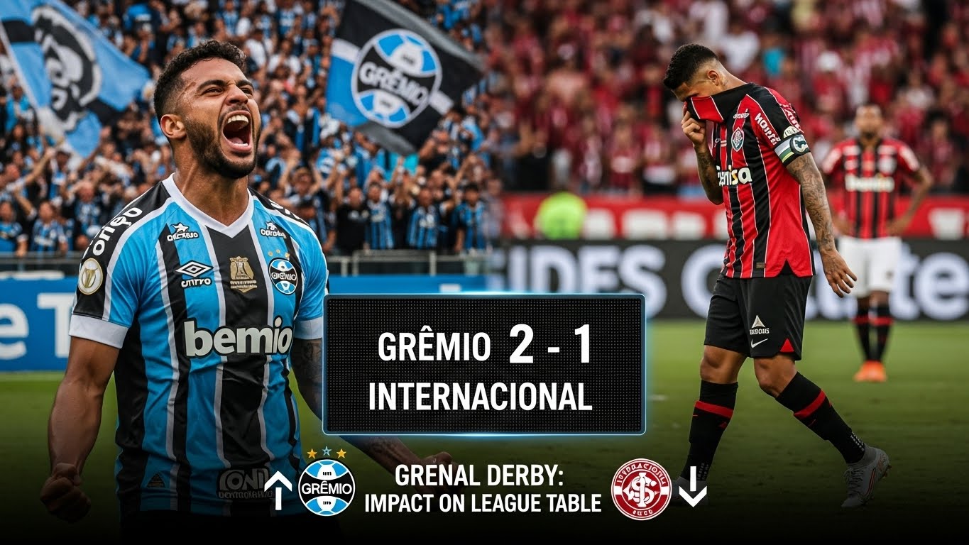 Grêmio Supera Internacional no Grenal: Análise do Resultado e Impactos na Tabela de Classificação
