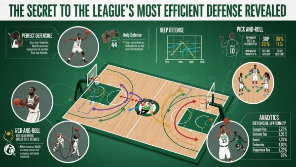 Boston Celtics: O Segredo da Defesa Mais Eficiente da Liga Revelado