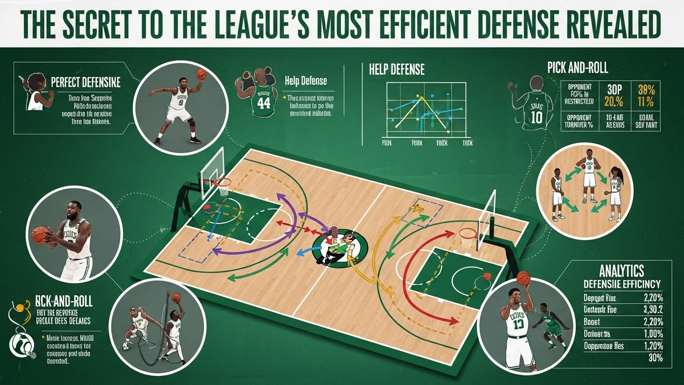 Boston Celtics: O Segredo da Defesa Mais Eficiente da Liga Revelado