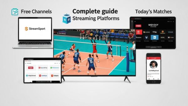 Onde Assistir Vôlei Ao Vivo Hoje: Guia Completo de Canais e Streaming Grátis
