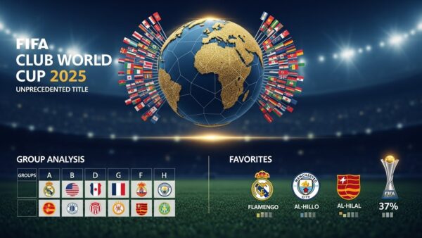 Mundial de Clubes da FIFA 2025: Análise dos Grupos e Favoritos ao Título Inédito